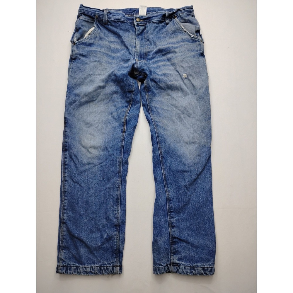 Polar King by Key Size 40x32 Flannel Lined Jeans Faded